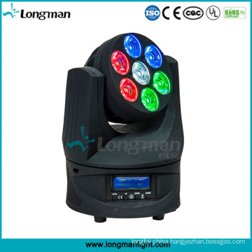 7*15W RGBW LED Moving Head Wash Light for Concert